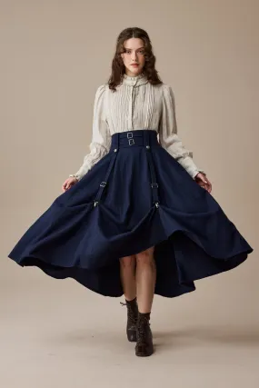 Odor Resistant Material Cynthia 16 | Adjustable wool skirt