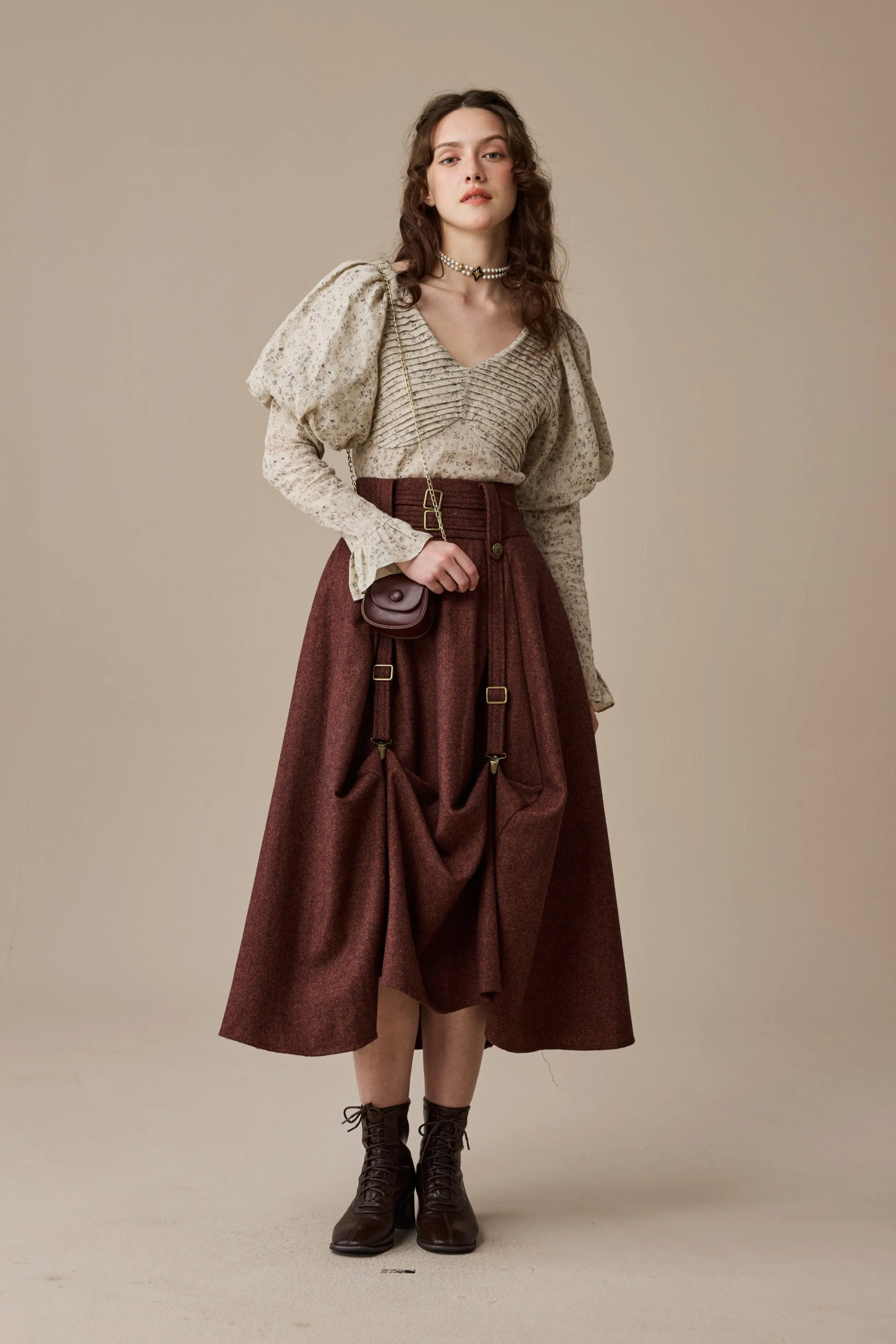 Cynthia 16 | Adjustable wool skirt SunProtective