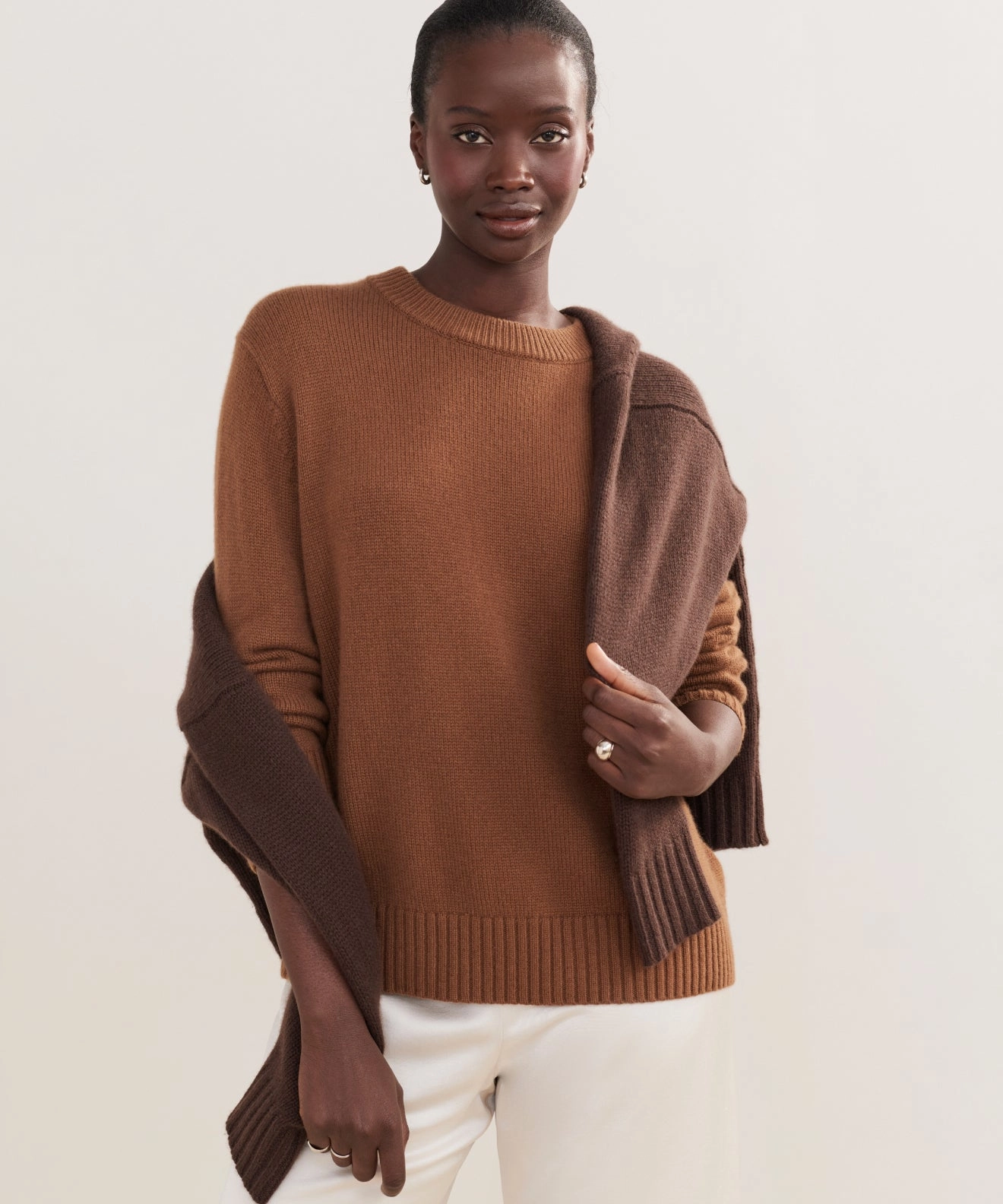 Cashmere Oversized Crewneck Urban Comforted