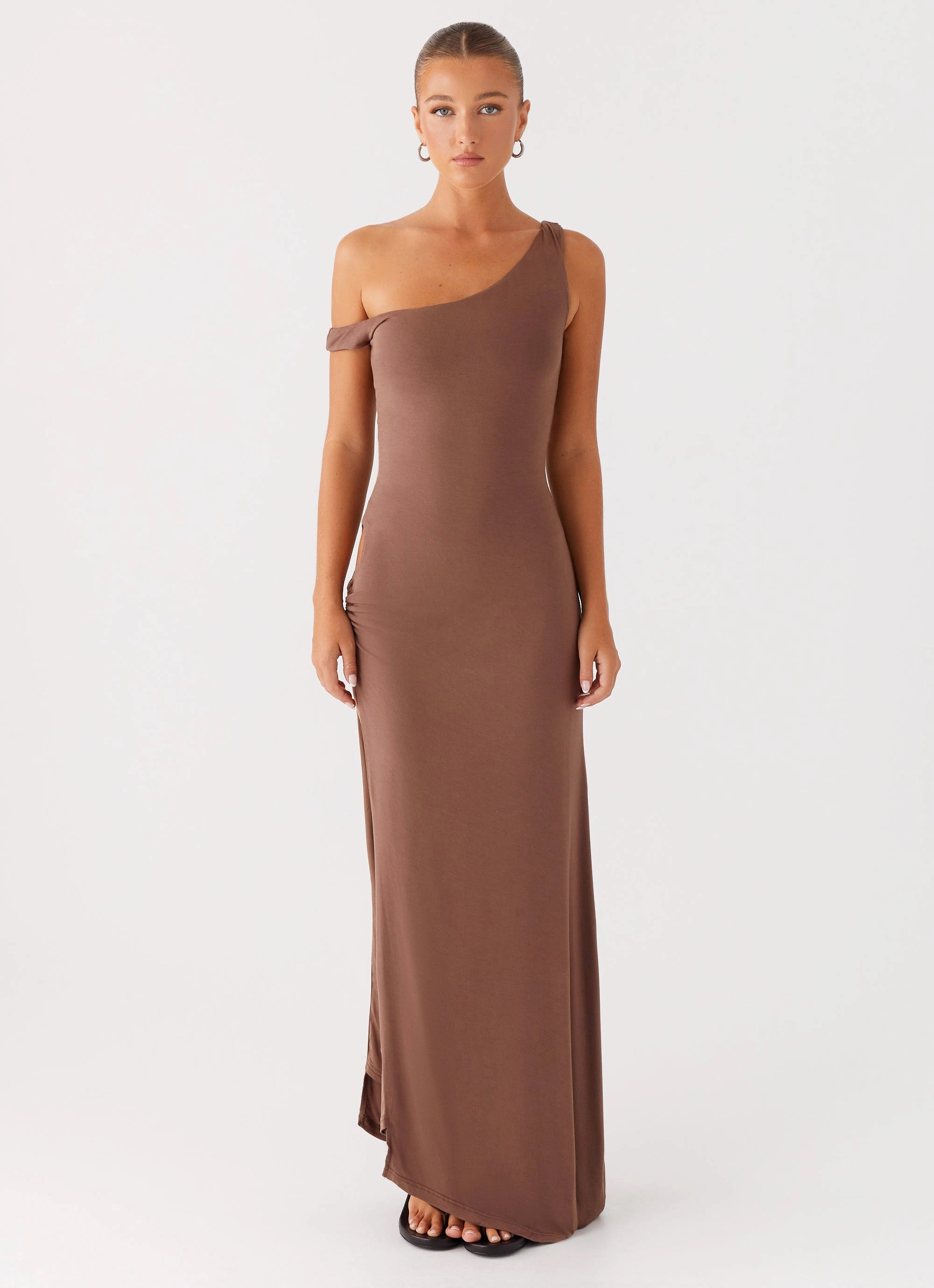 Soft Touch Dalla Maxi Dress - Dark Chocolate
