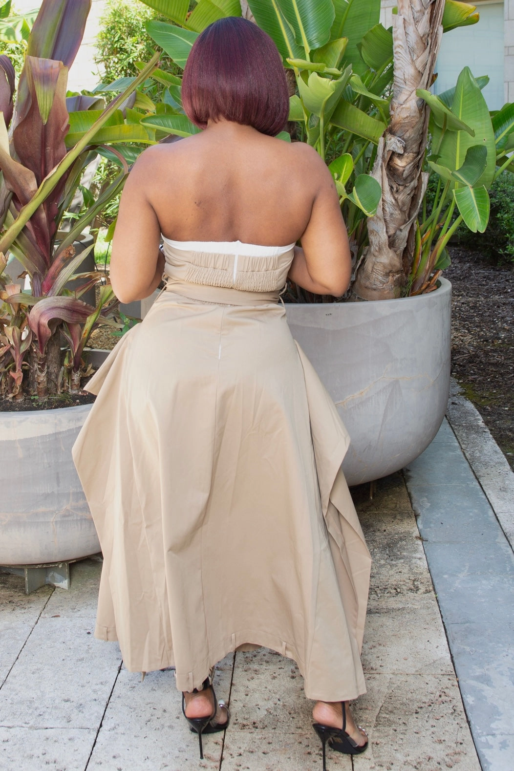 Davida Press Play Button Up Maxi Dress Travel Staple Casual-Look