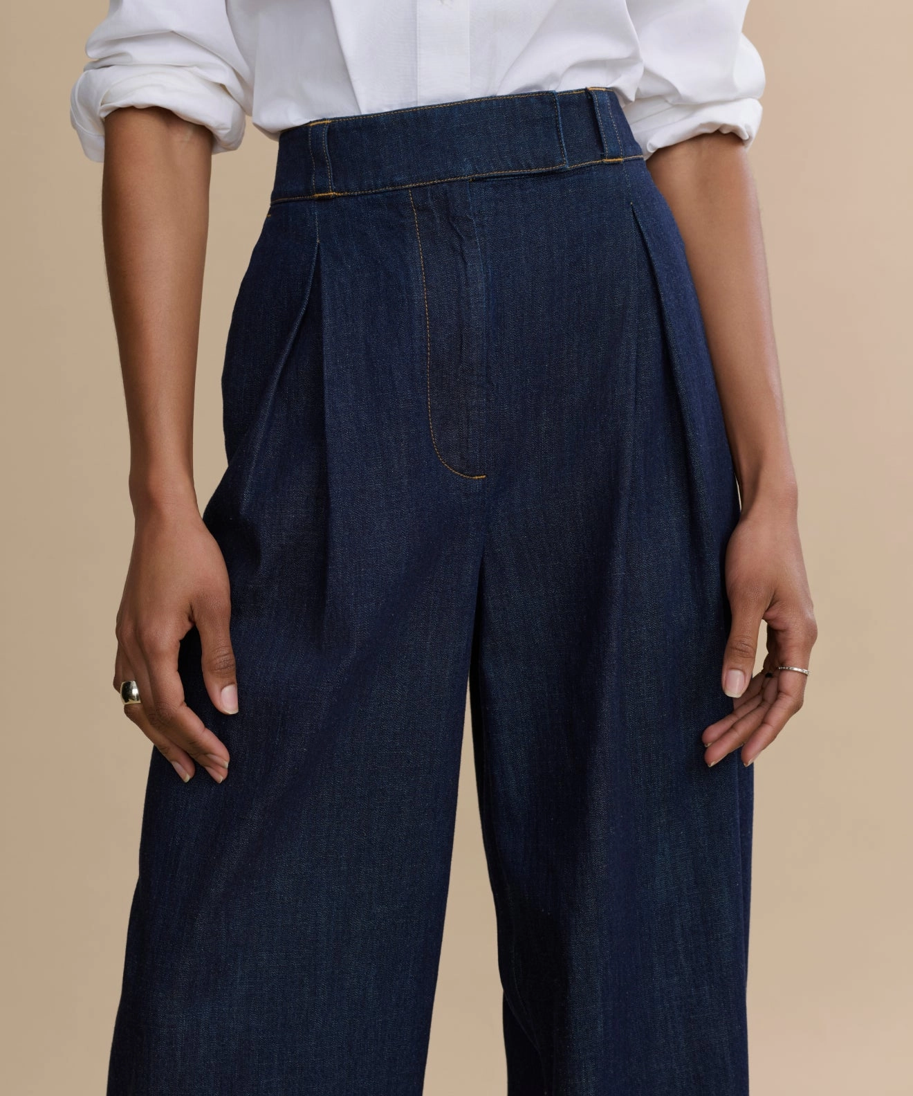 Relaxed fit wear Denim Newport Trouser