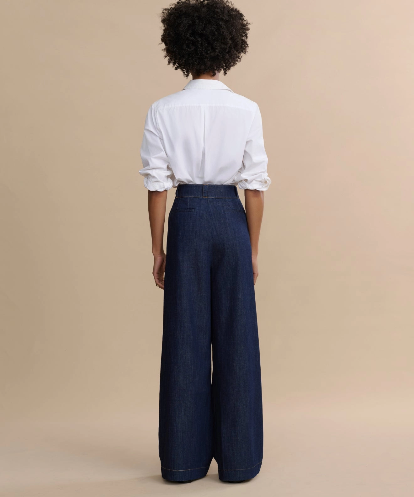 Denim Newport Trouser Reflective Trim