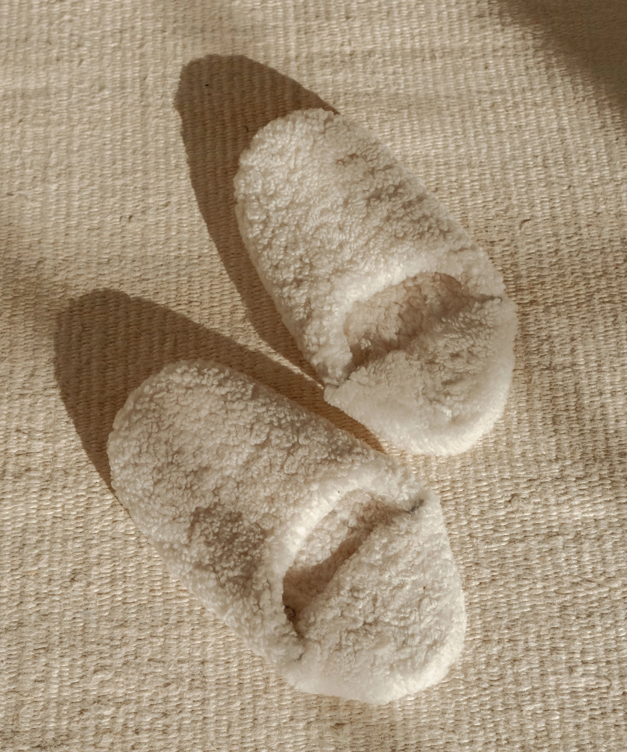 Shearling Moroccan Slipper CrossGrain Fabric