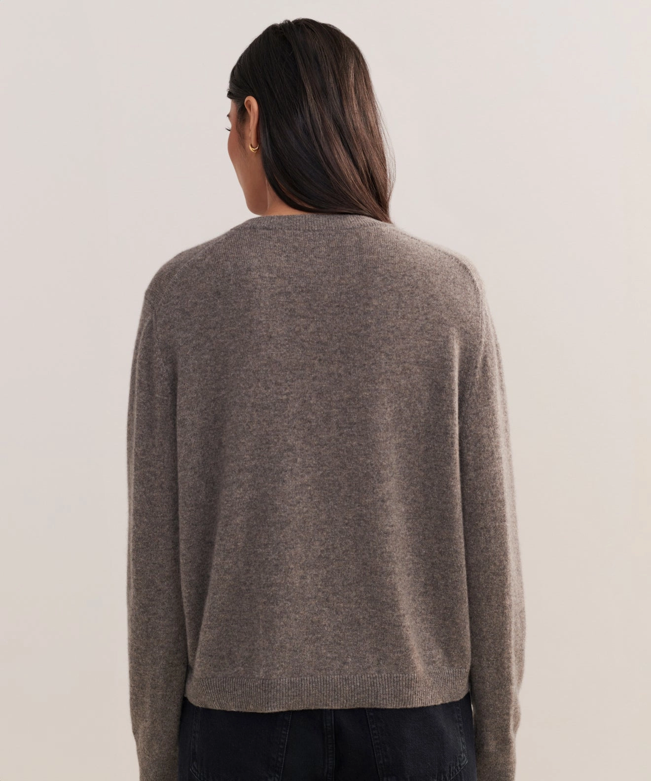 Flynn Cashmere Sweater Workday Fit Circular Knit