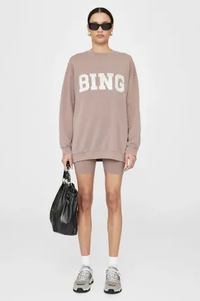 LayeredCuff Anine Bing Tyler Sweatshirt Satin Bing