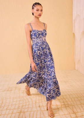 Calm Touch Ulla Johnson Nadine Cami Midi Dress