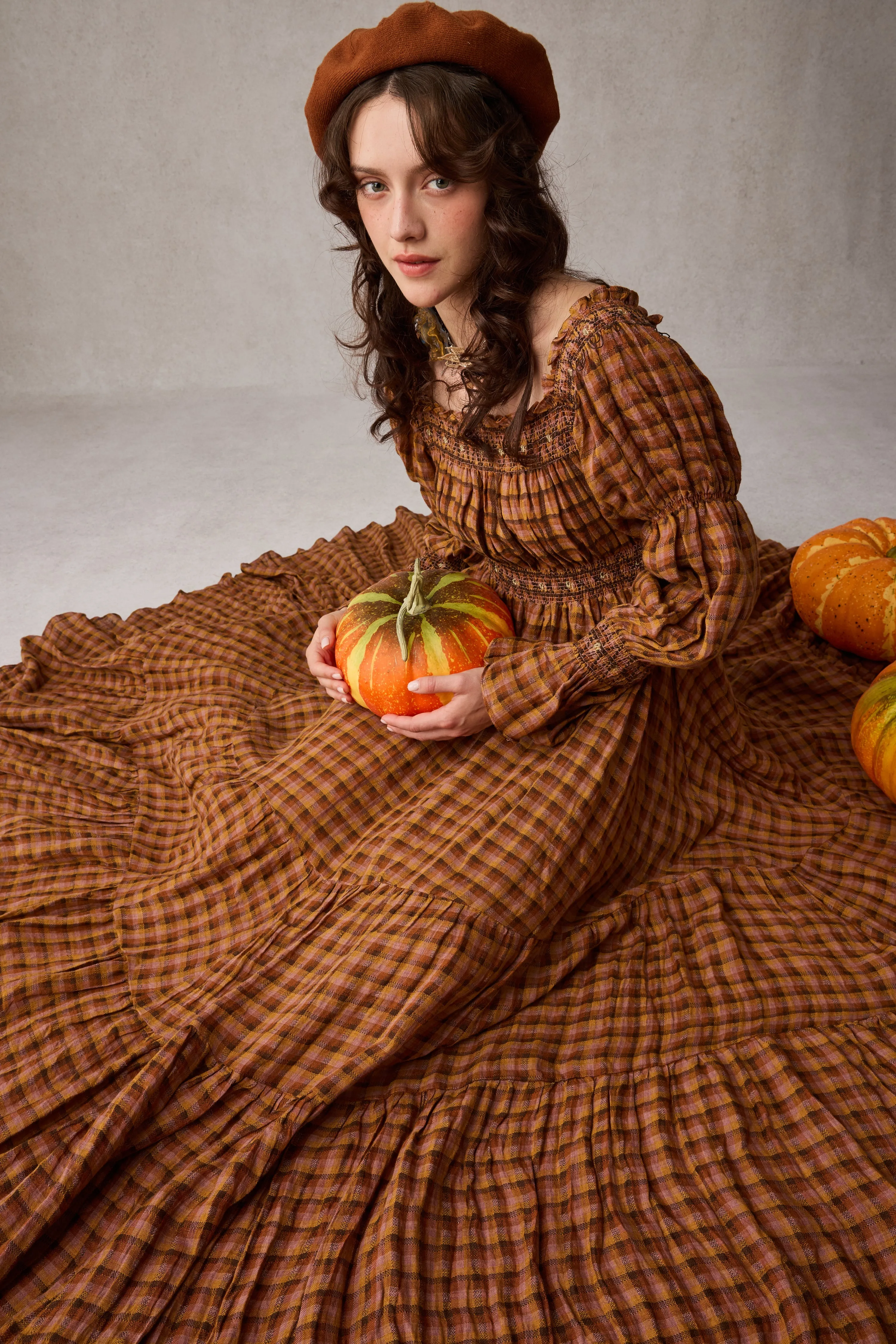 Quick-Dry Interlock Weave Cloud 21 | smocking embroidery linen dress