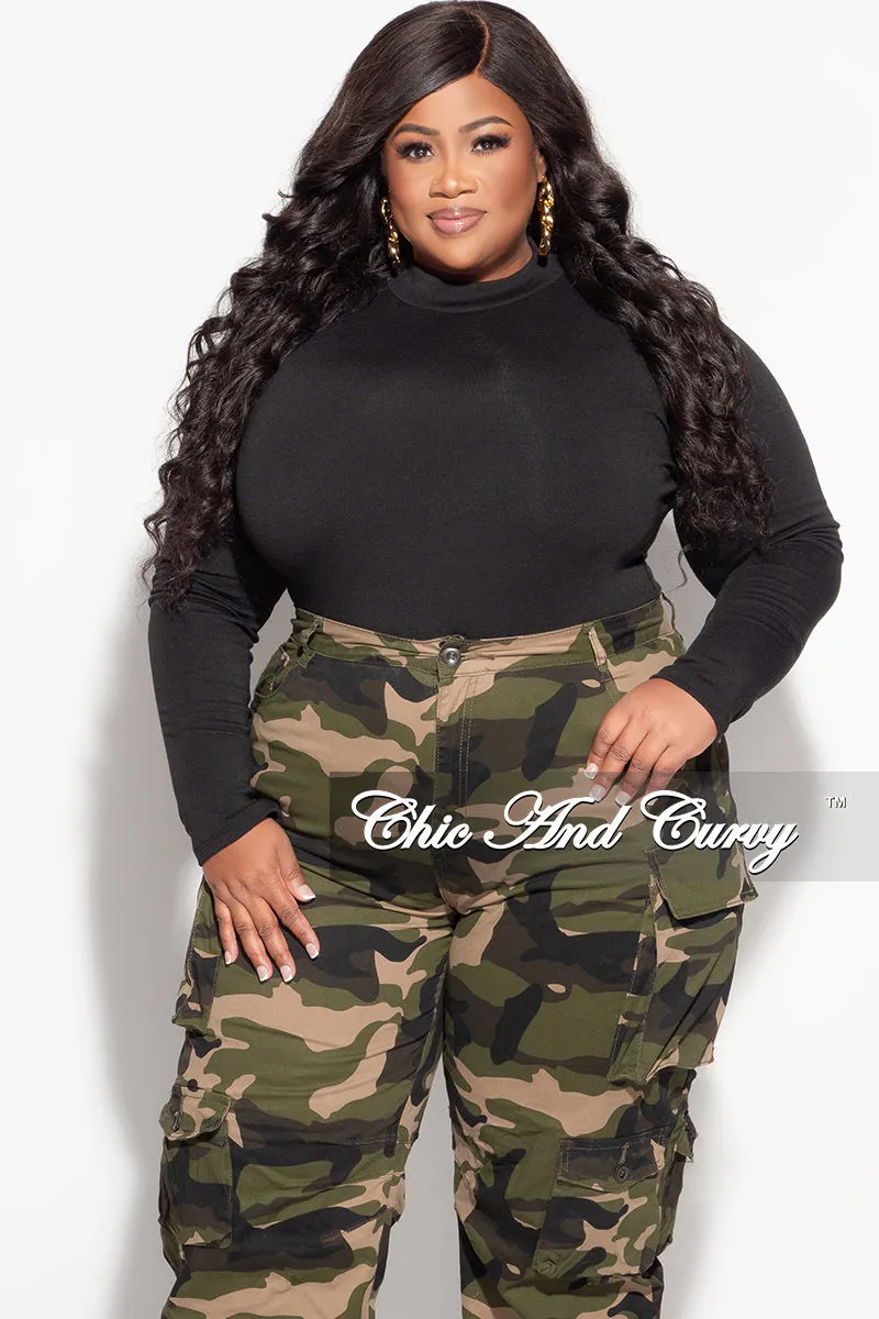 Final Sale Plus Size Bodysuit in Black Essential Wearable