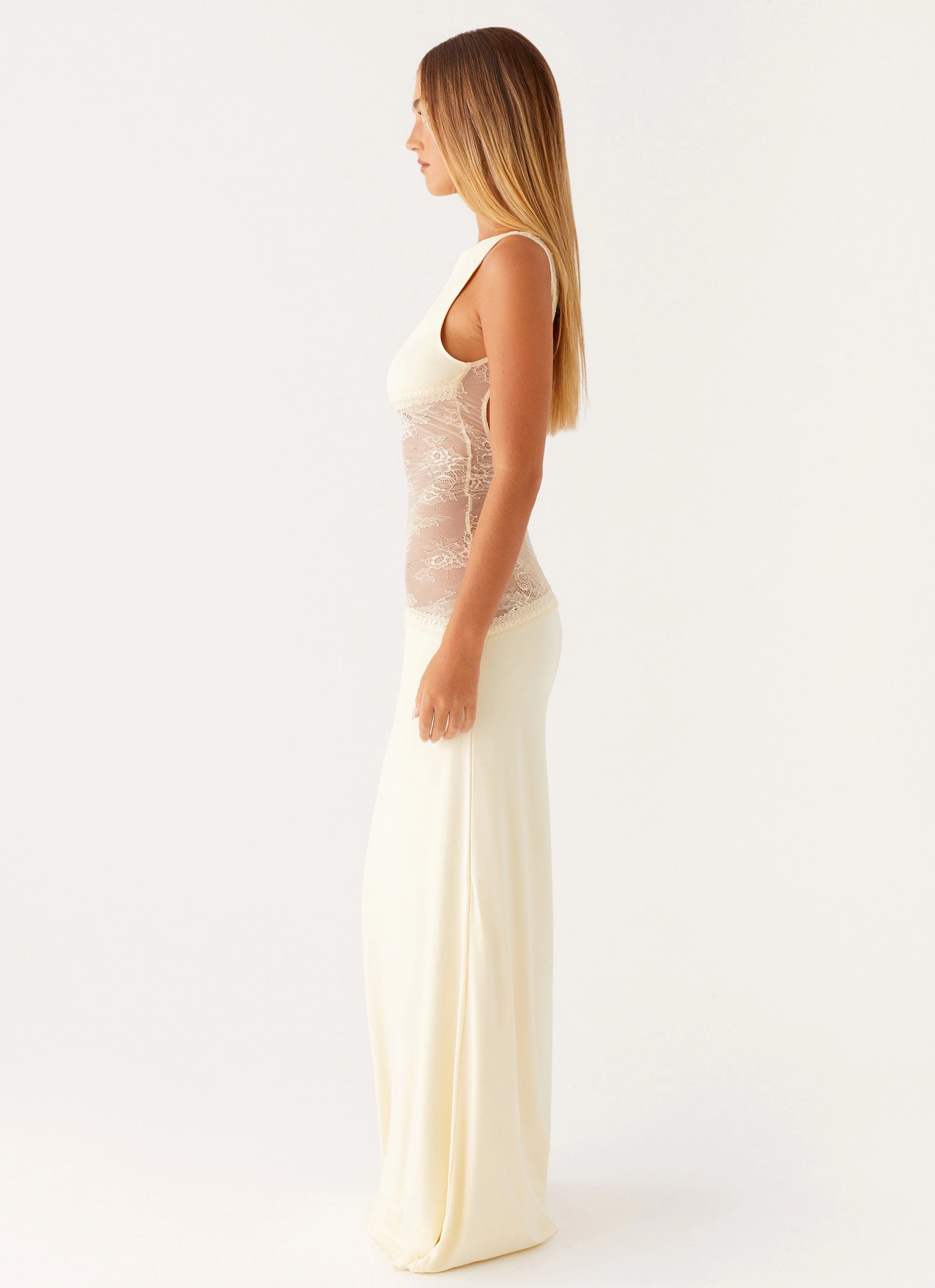 Stylish Comfort Lucinda Maxi Dress - Yellow