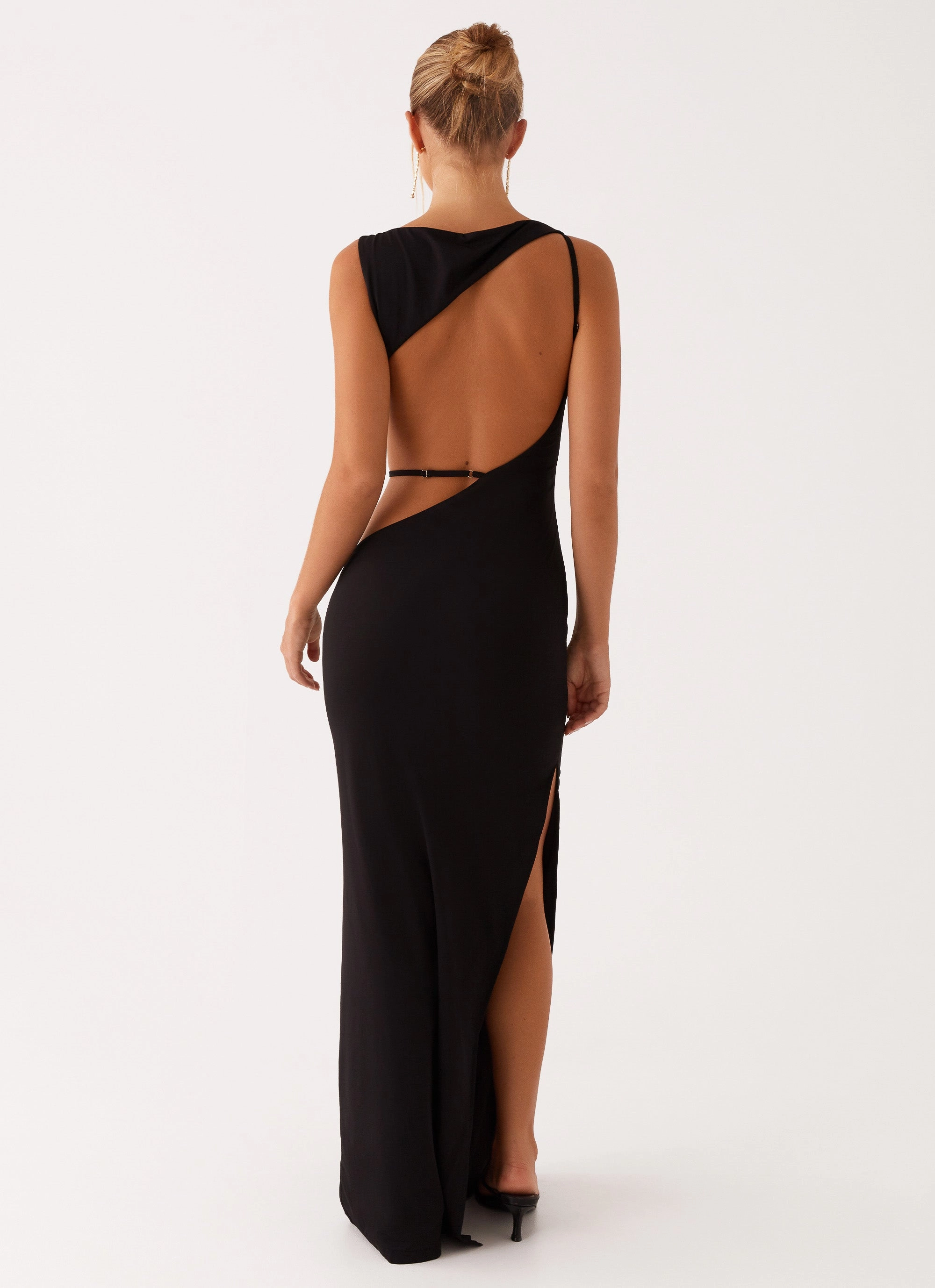Sutton Maxi Dress - Black Stylish Appearance Red-Carpet