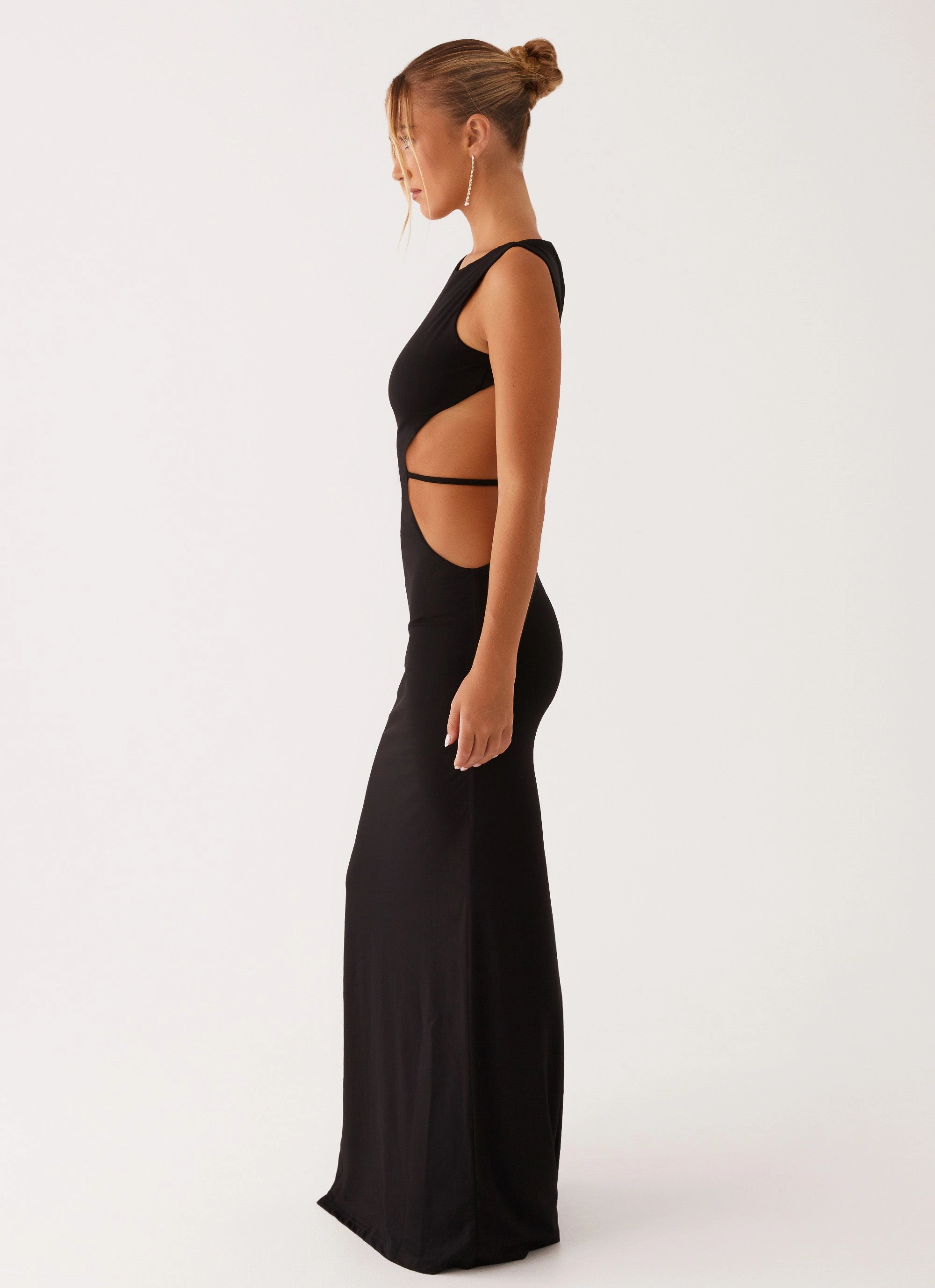 Sutton Maxi Dress - Black Everyday Piece Comfy Comfort