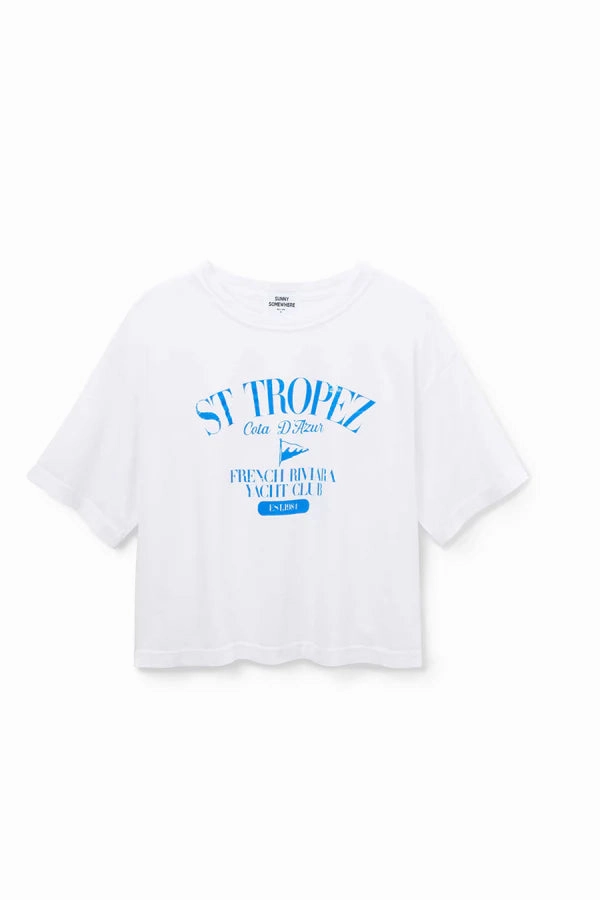 Sunny Somewhere St Tropez Boyfriend Tee ErgonomicShape