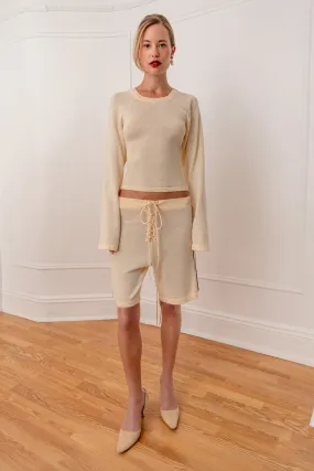 Perfect For Any Occasion Fashion Option Off-Season Knitted Raglan Shirt