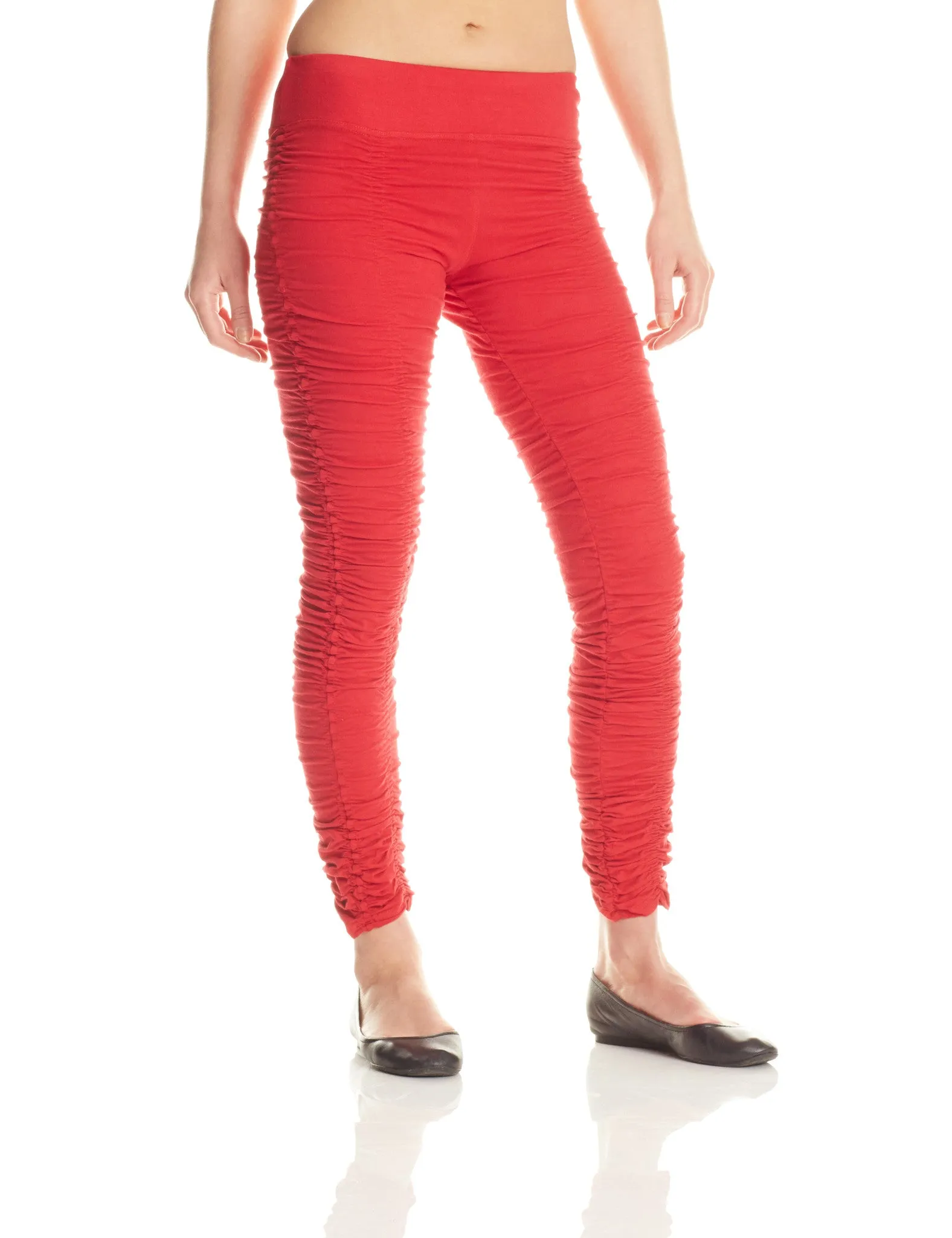 Streetwear vibe Ruched Leggings