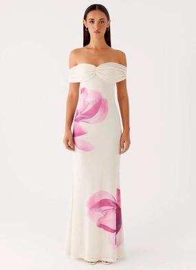 Street Ready Madeira Maxi Dress - Ivory