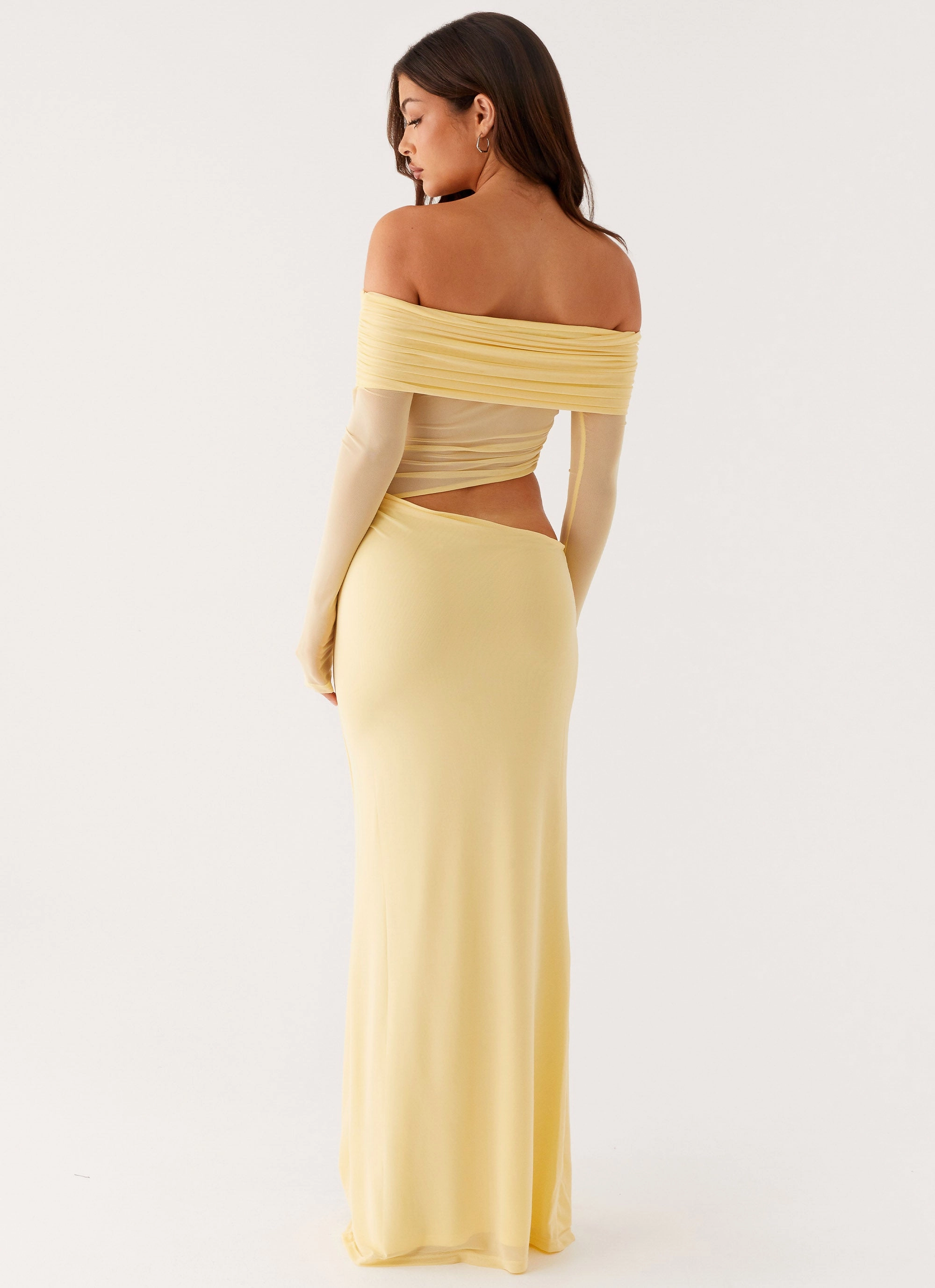 Emery Maxi Dress - Yellow Understated Elegance Perfect for Travel