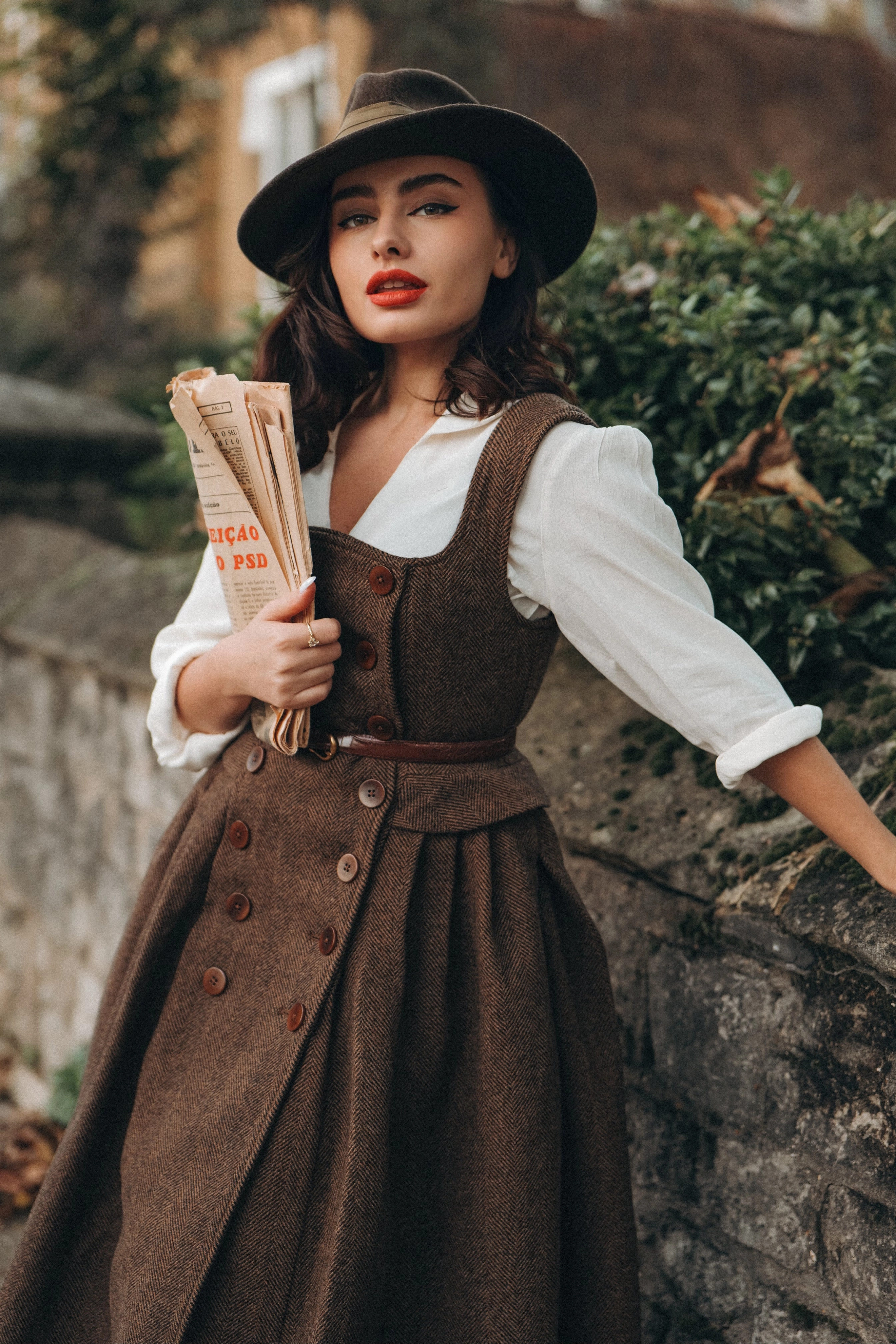 Eco Friendly Dye Flexible Layer Emma 33 | 100% wool dress