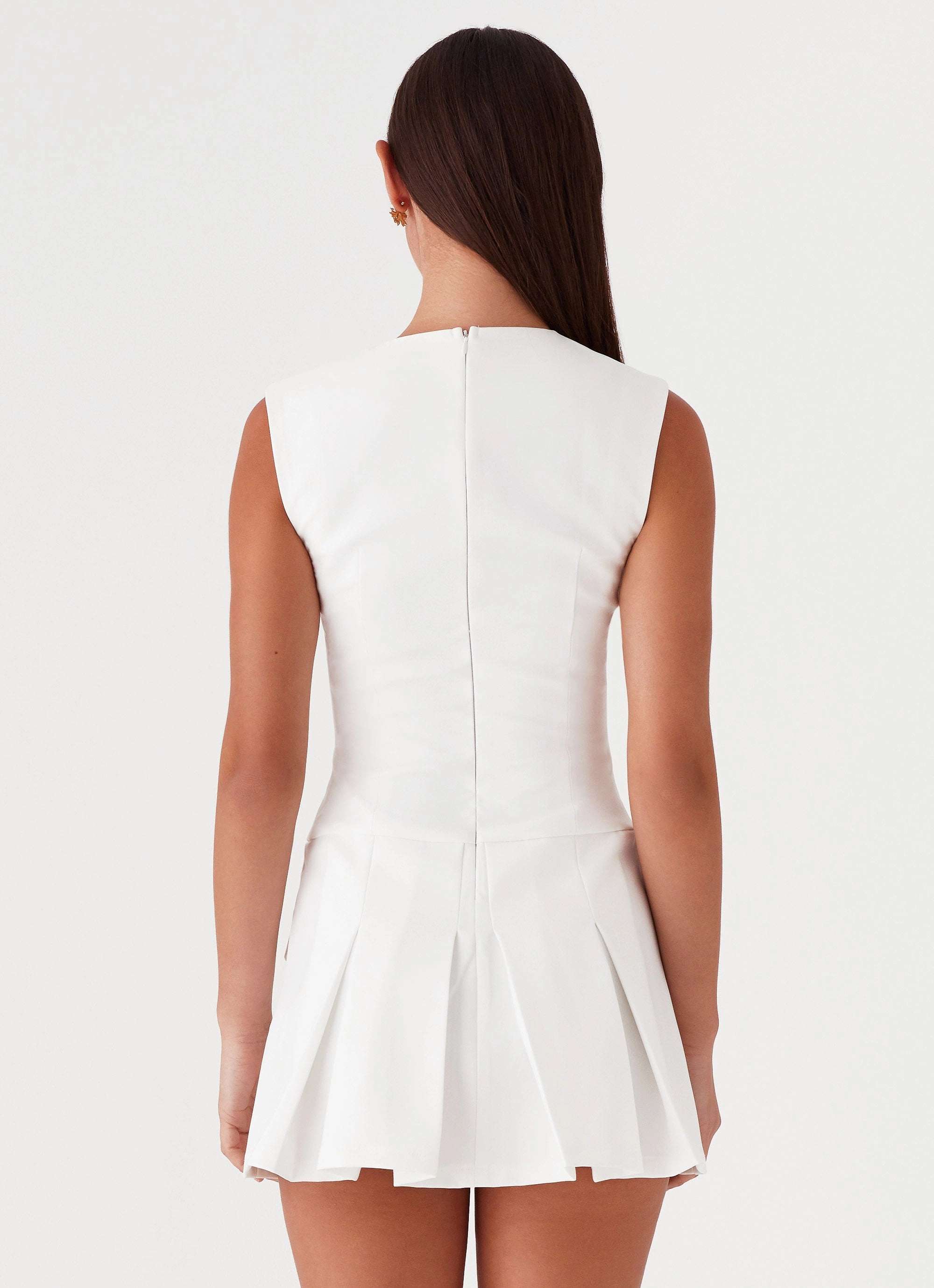 Modern Appearance Cassia Mini Dress - White