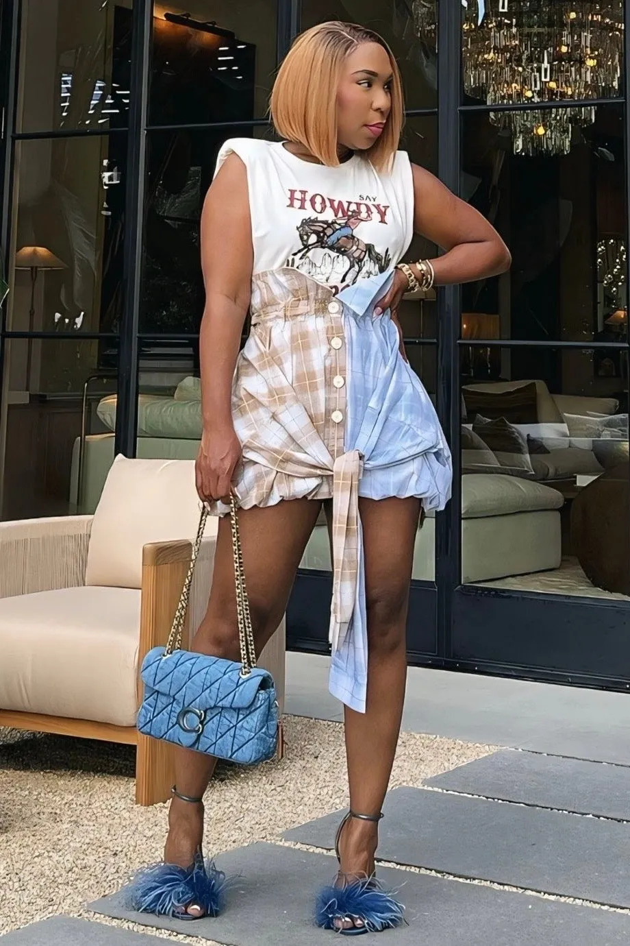 Veronica Howdy Bubble Skirt Breathable Layer