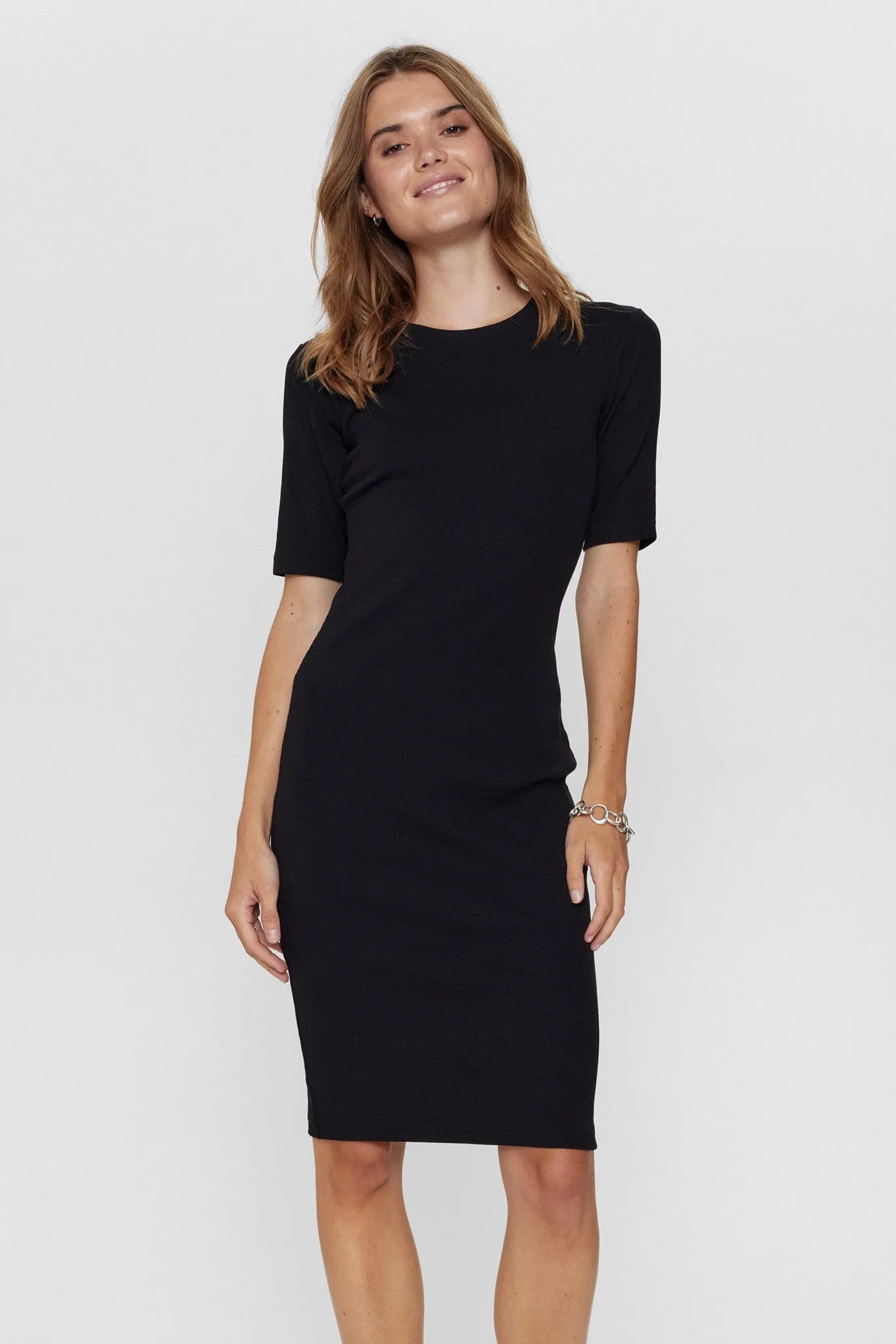 NURILEY DRESS - Caviar Chill Base