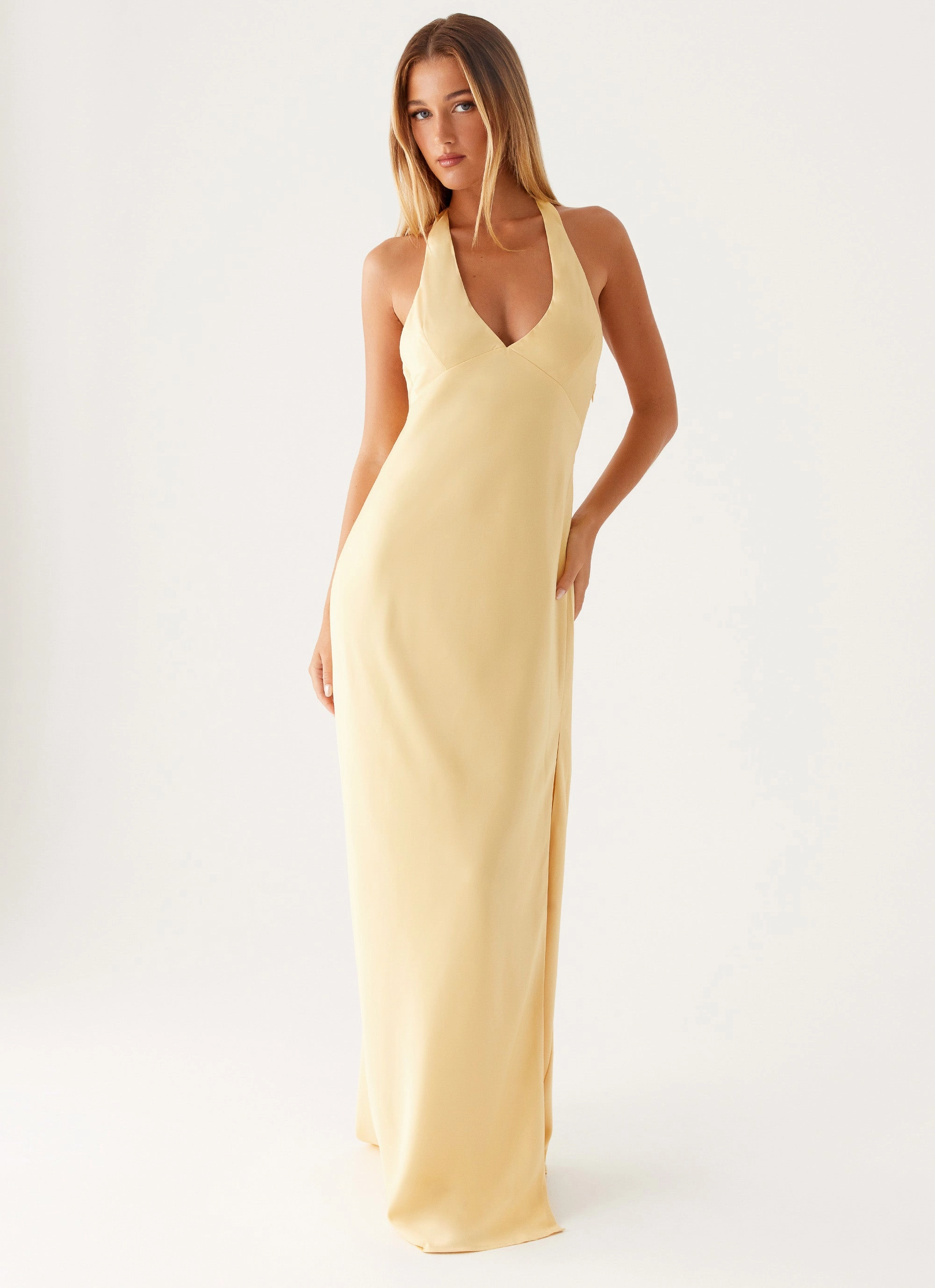Layered Wear Angie Maxi Dress - Yellow