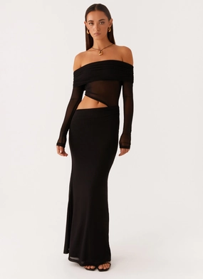 Emery Maxi Dress - Black Breeze Flow Elegant Everyday