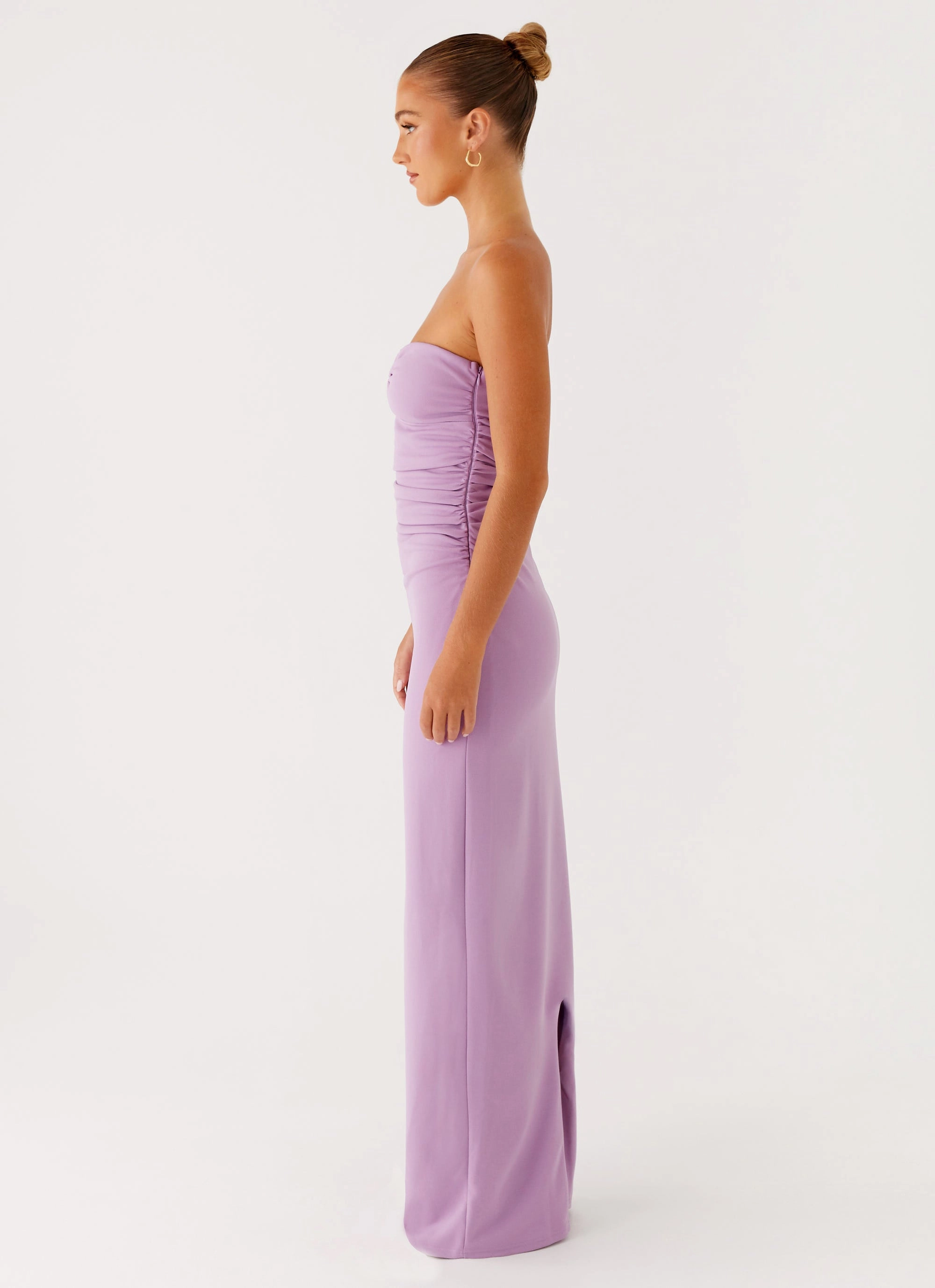 Eryn Maxi Dress - Lilac Peach Tone Fresh Appeal
