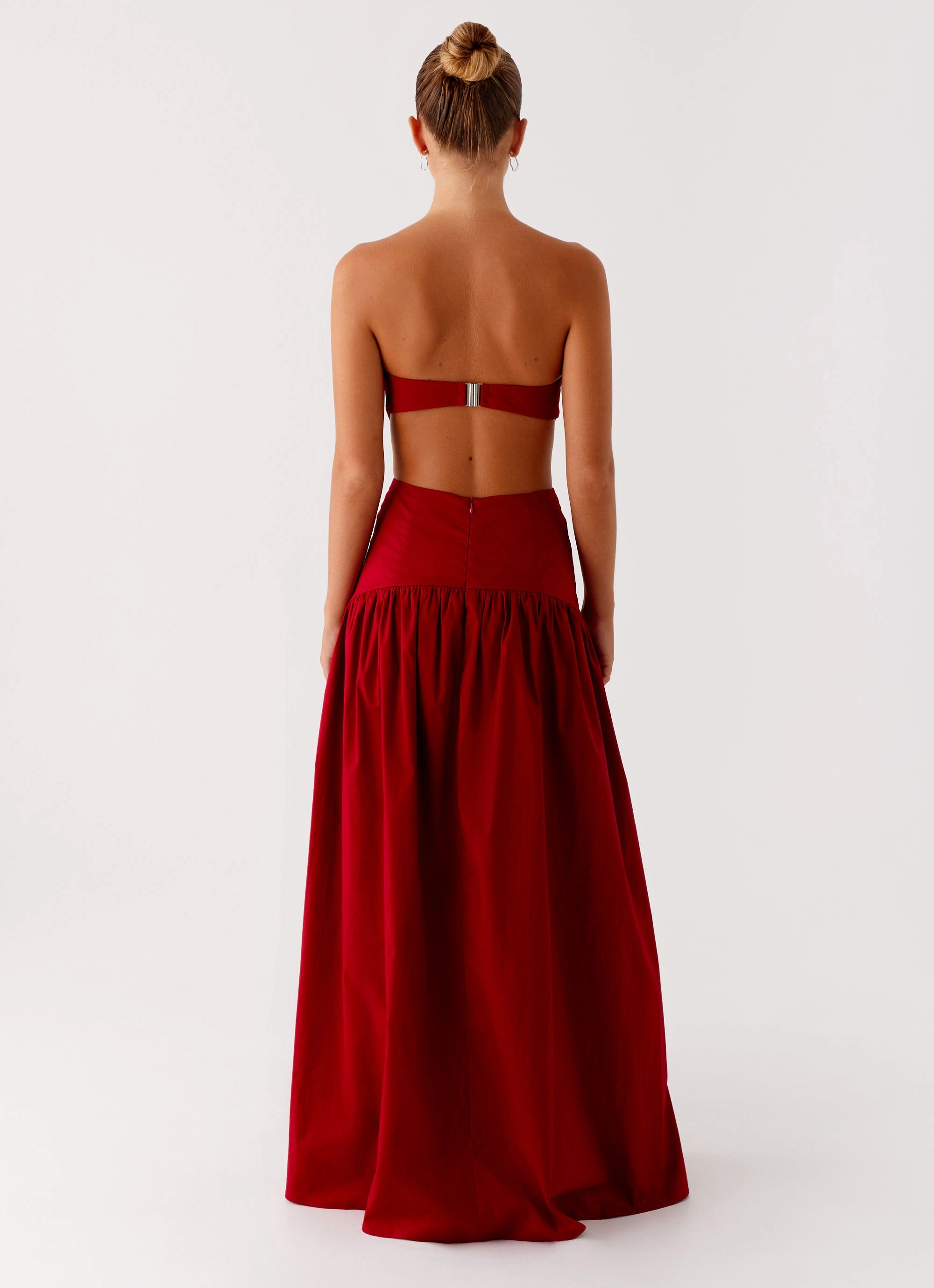 Moment Soft Aamari Maxi Dress - Red