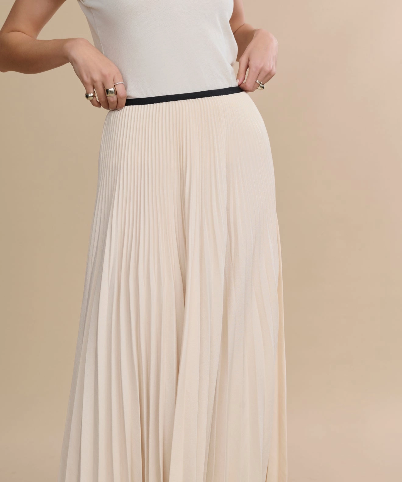 Light Coverage Pleated Skirt