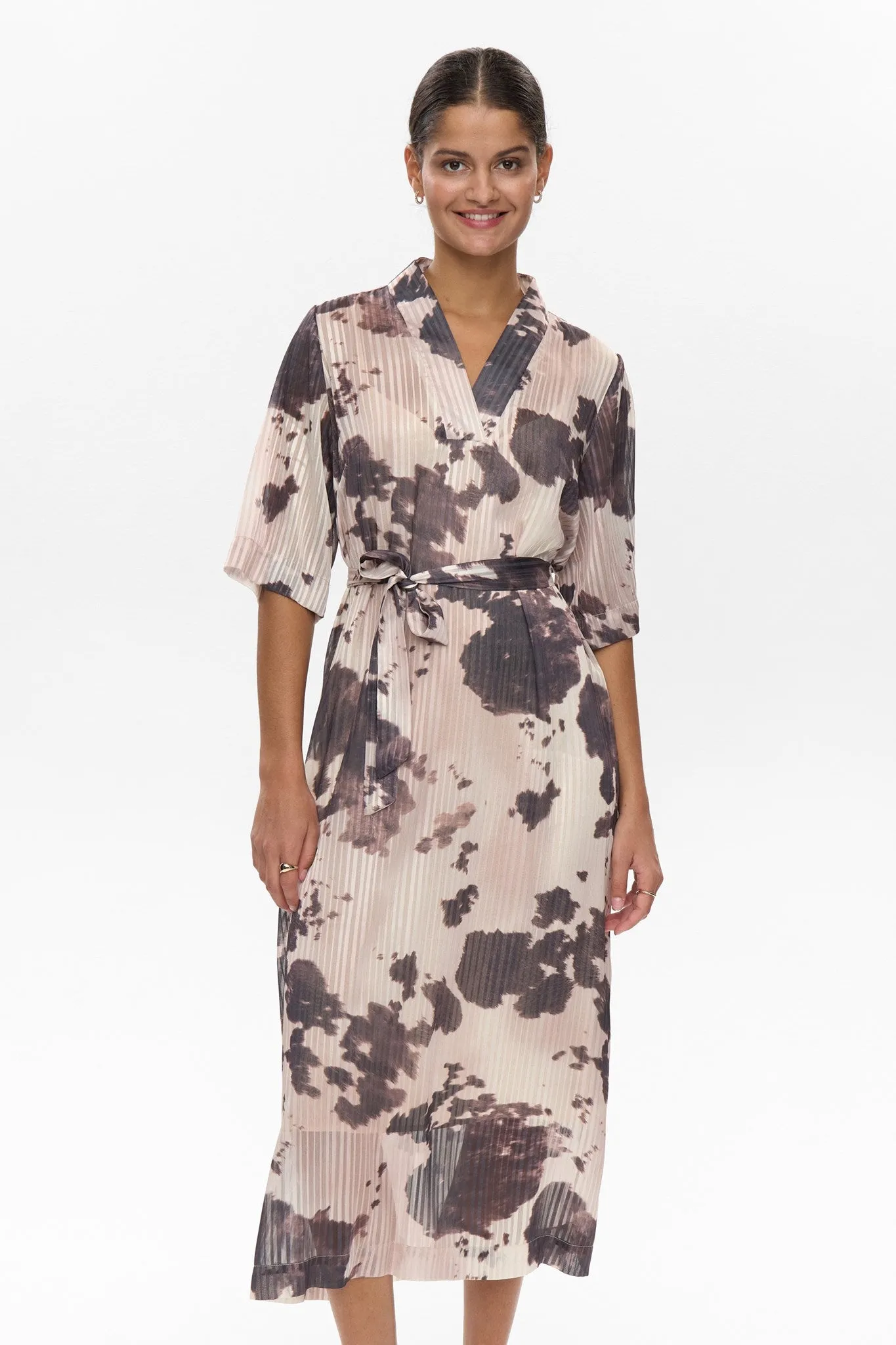 Urban Style NUCOWLEY DRESS - Gray Morn