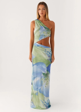 Wilder Maxi Dress - Flower Print Travel-friendly Summer Outfit
