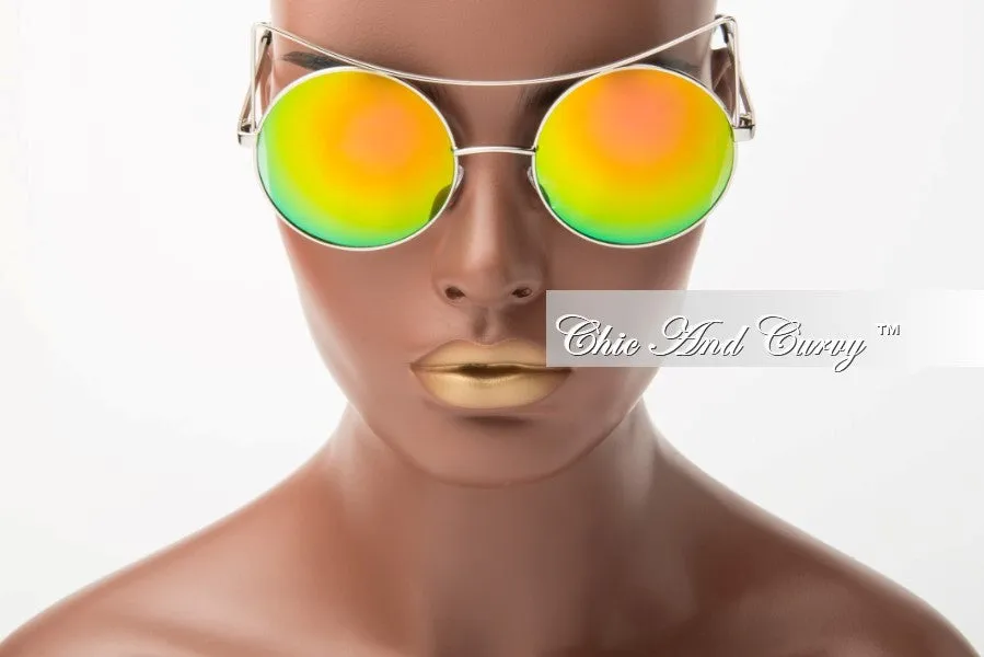 Perfect Stretch Chilly Day Comfort Final Sale Glasses in  Green/Silver 4075 RV