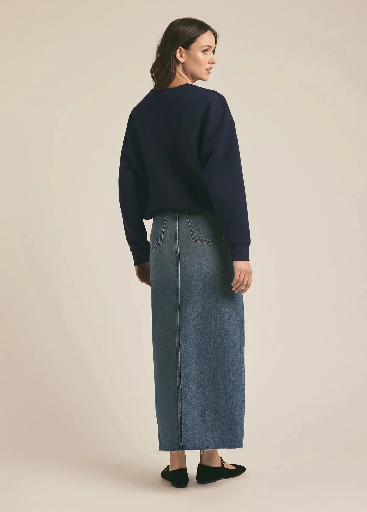 Favorite Daughter Collegiate Sweatshirt Circular Knit