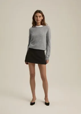 Favorite Daughter The Favorite Cashmere Crew Thermal Insulation Layer