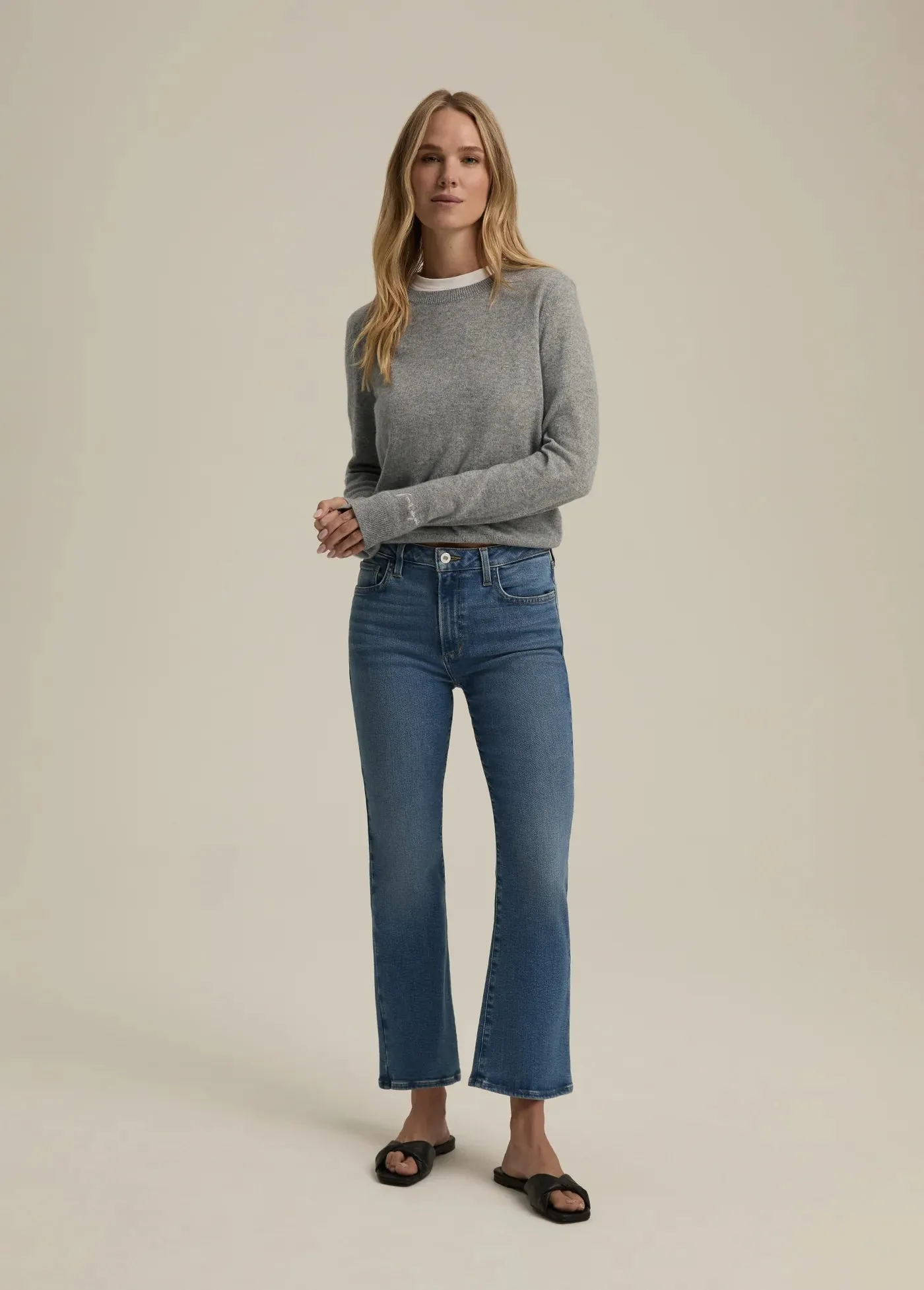 Cool Fabric Compression Fit Favorite Daughter The Favorite Cashmere Crew