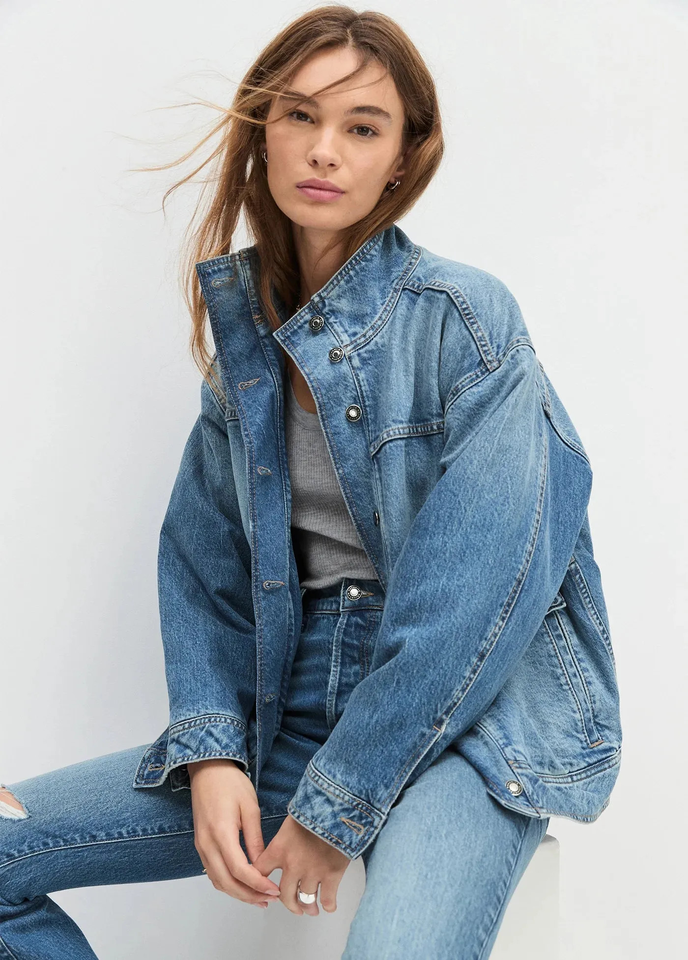 Reinforced Seams Travel Wardrobe Favorite Daughter The Margot Jacket