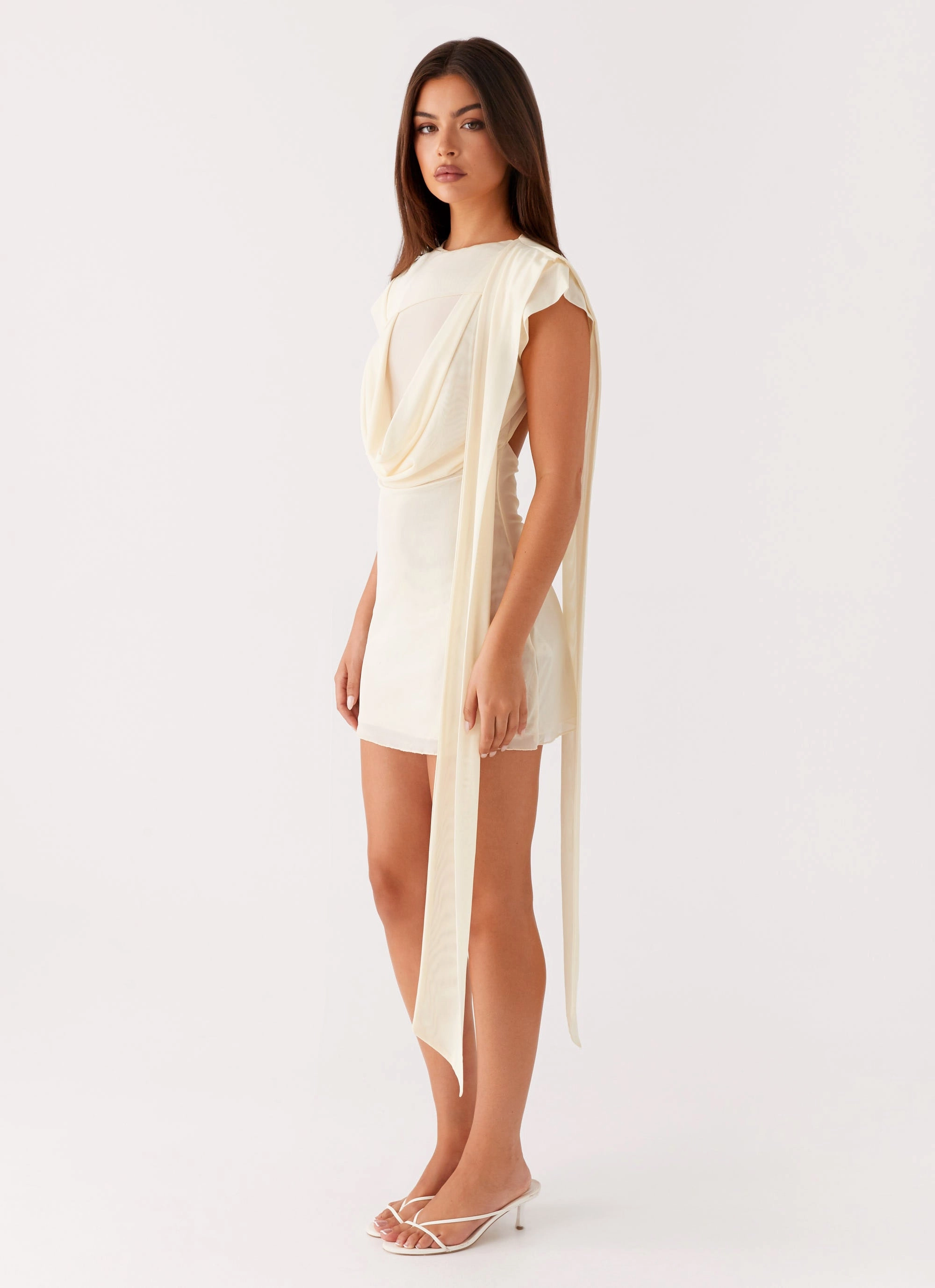 Felipe Mini Dress - Yellow Lounge Base Bold Touches