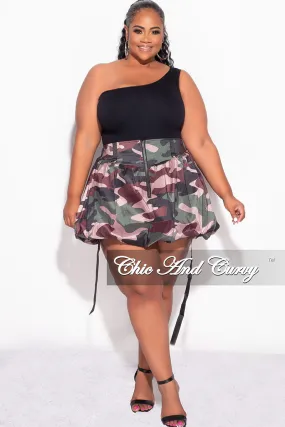 Active Motion Final Sale Plus Size Bodysuit in Black