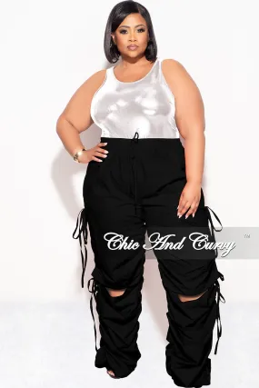 Final Sale Plus Size Bodysuit in Silver and Black Water Resistant Finish Performance Fit