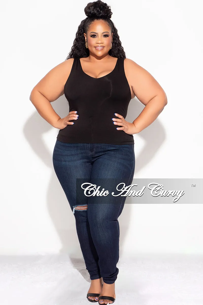 Final Sale Plus Size Camisole in Black Move Comfort
