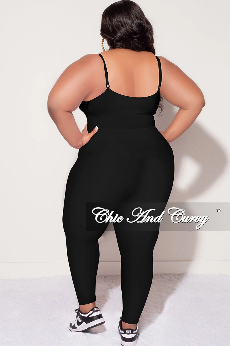 Final Sale Plus Size Spaghetti Strap Triple Criss Cross Front Bralette in Black Breathable Stretch Wear Layer-Friendly