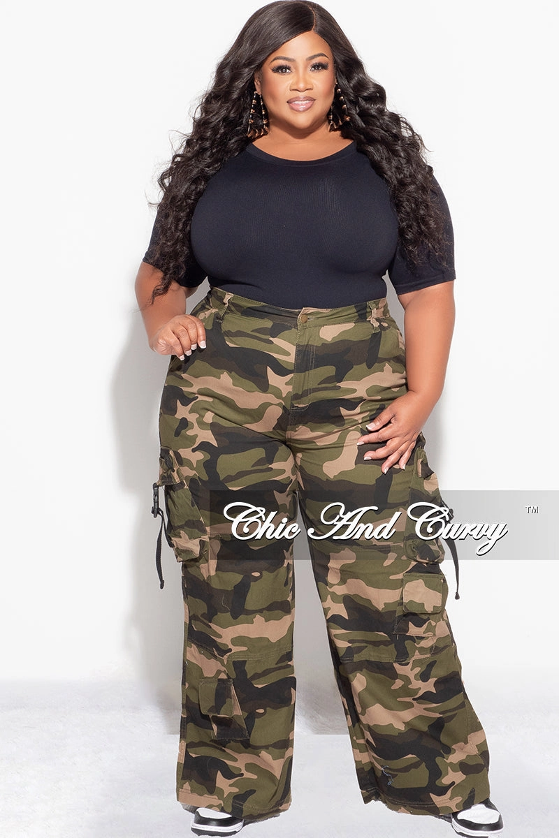 Final Sale Plus Size Top in Black Body Movement