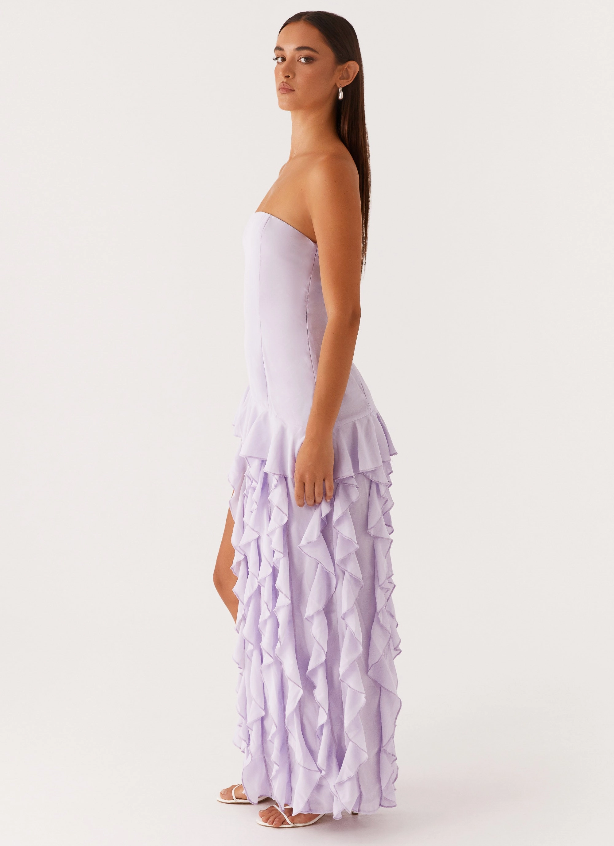 Trendy Tailoring Calm Style Firefly Maxi Dress - Lilac