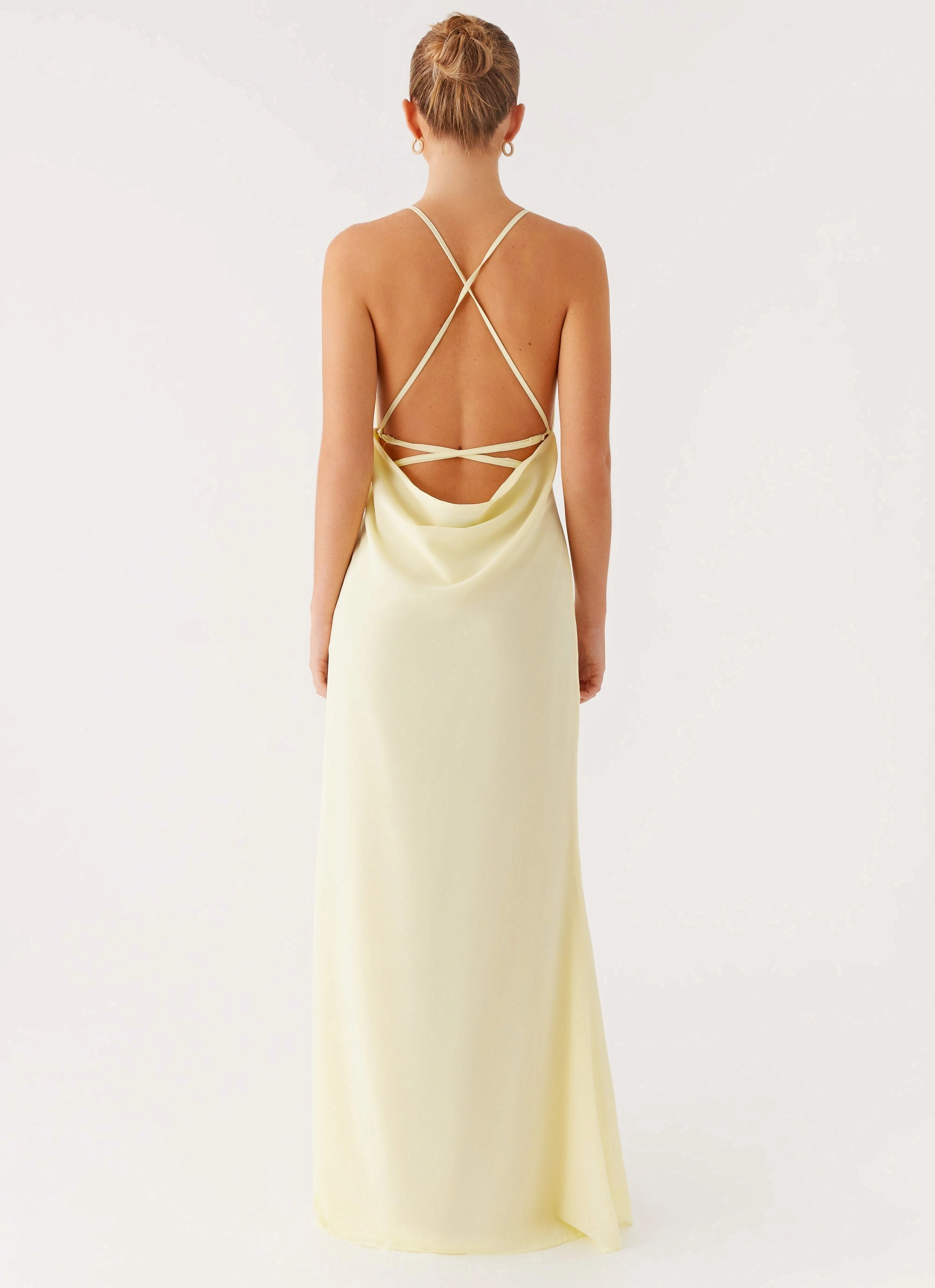 First Class Maxi Dress - Yellow Simple Mood