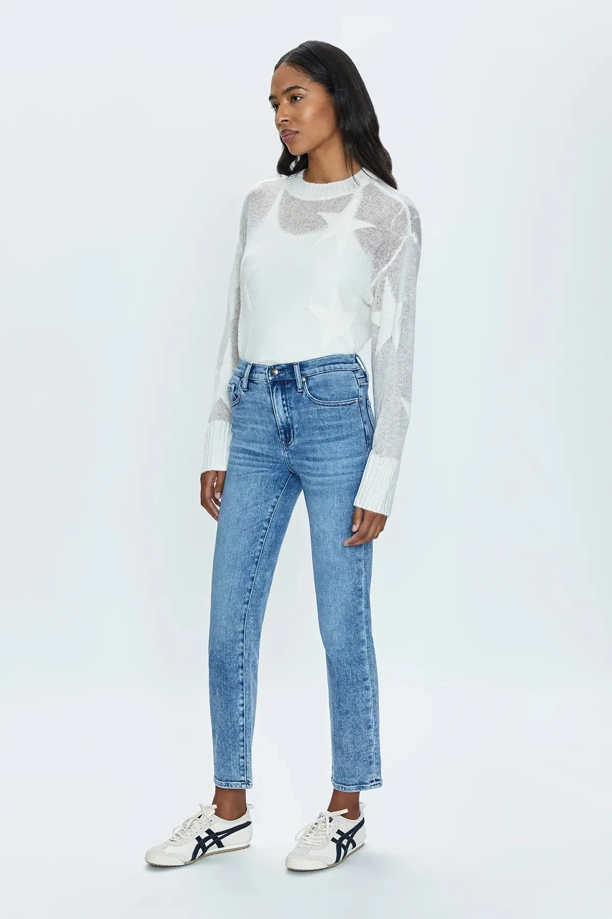 Pistola Madi High Rise Slim Jeans- Silver Lake Everyday Comfort Wear