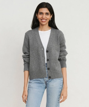 Hooded Neckline Option Cashmere Colette Cardigan