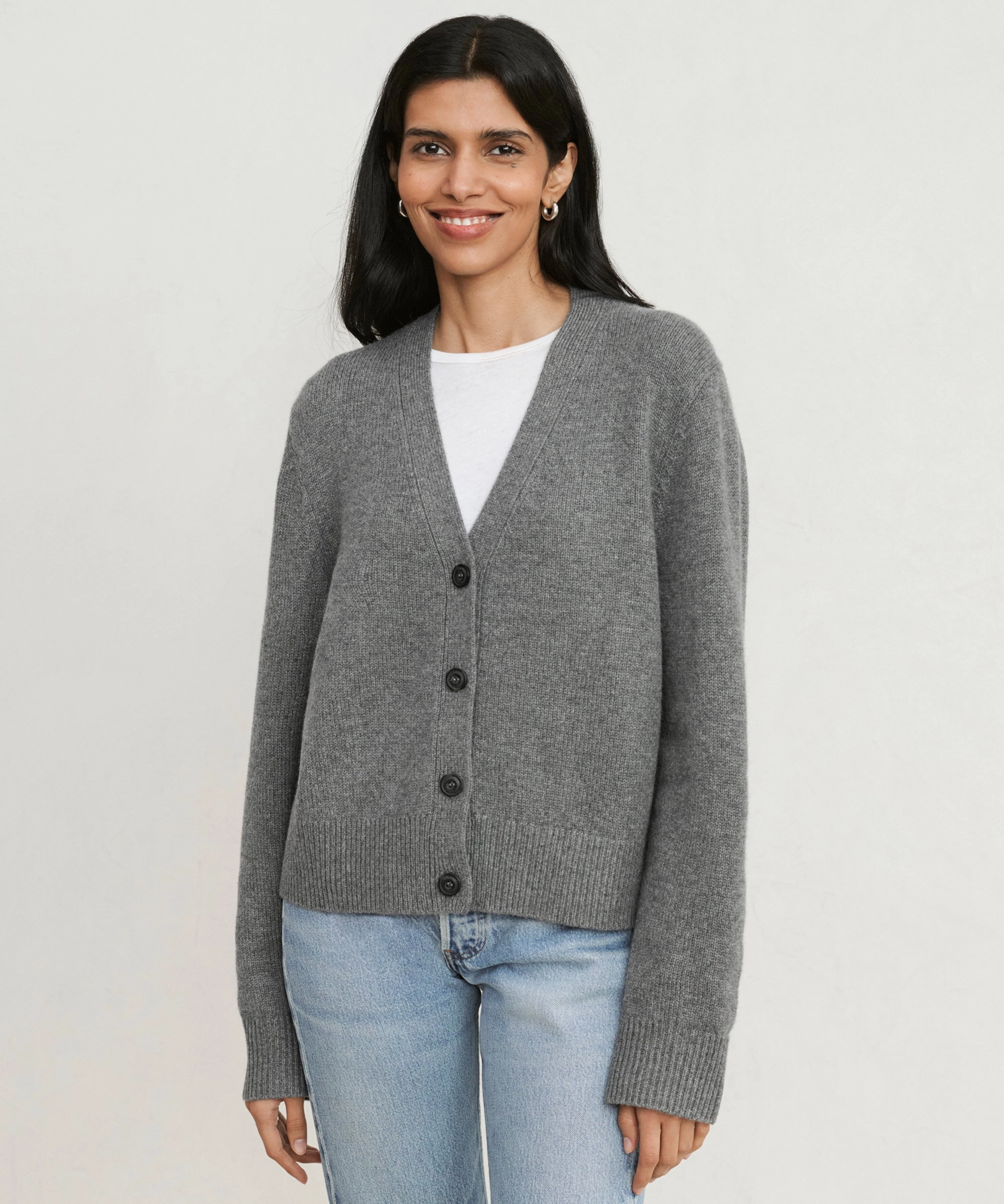 Layered Weight Distribution Guide Fall Outfit Cashmere Colette Cardigan