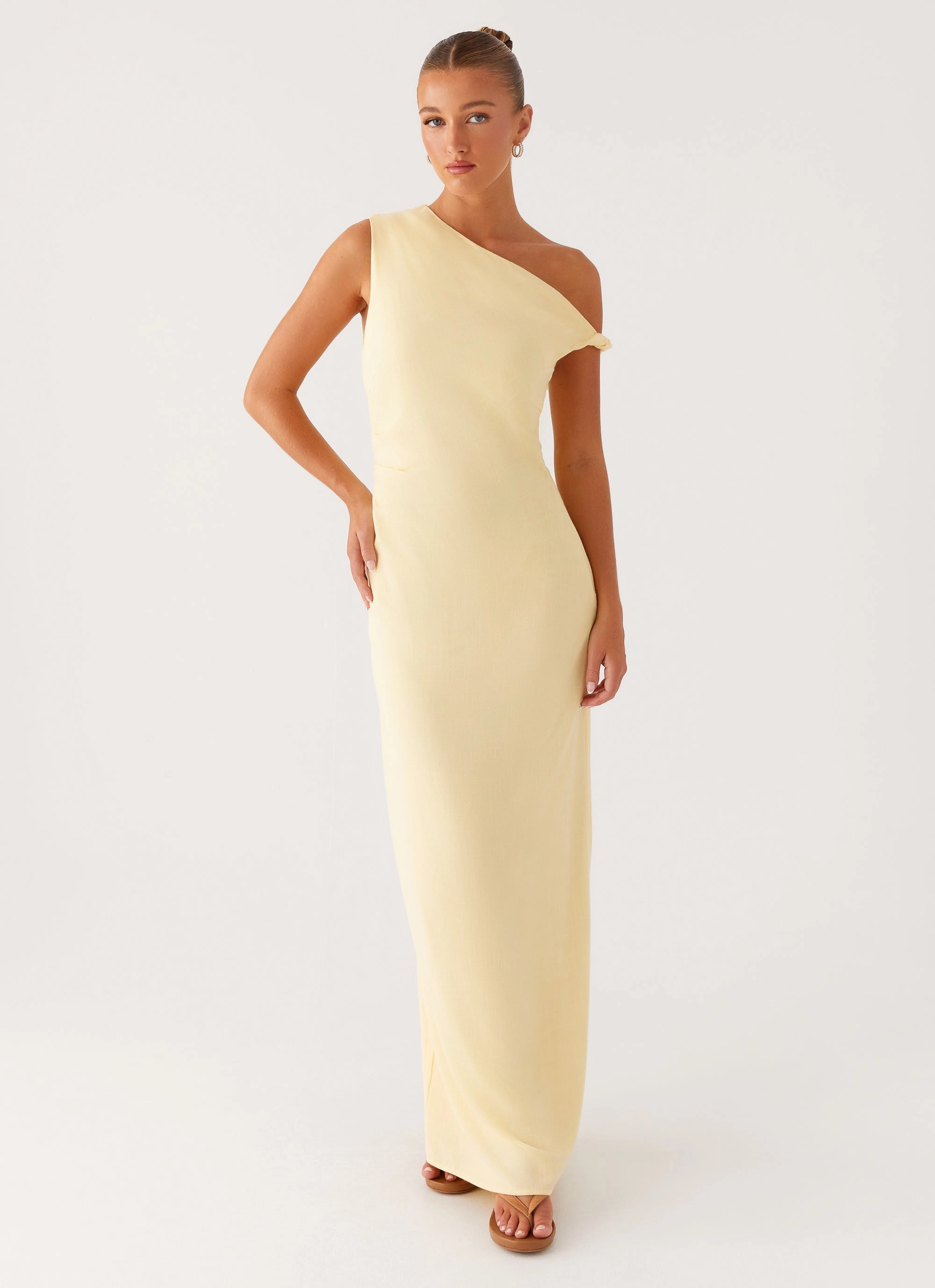 Cool Simplicity Mckenna Maxi Dress - Yellow