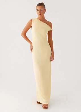 Cool Simplicity Mckenna Maxi Dress - Yellow